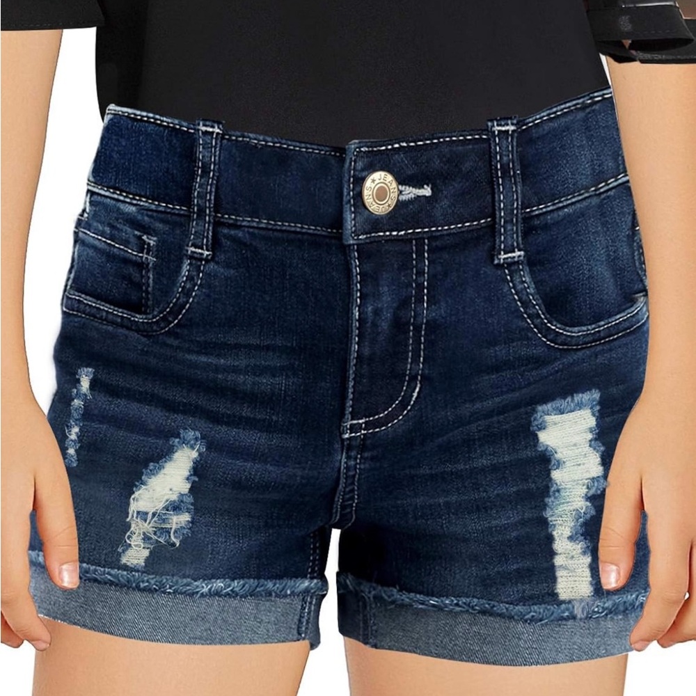 Denim Blue Girl’s Shorts